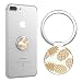 Produktbild Handy Fingerring Halterung, universell um 360 Grad drehbarer Ring-Ständer, Griff für iPhone X, iPhone 7/8 Plus, Samsung Galaxy S8/S9 Plus, iPad und Tablets, Gold Pineapple