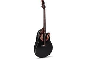 Ovation CE44-5 Celebrity Elite Mid Depth Black guitare électro-acoustique folk