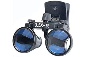 ORILAO Loupes chirurgicales à clipser 2,5 x 3,5 x (3,5 x)