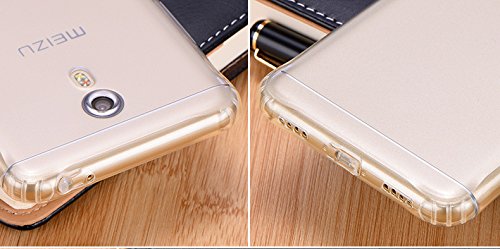 Meizu Pro 6       ShockProof       Carcasa Suave TPU ultra Resistante y Ultra transparente con esquinas antigolpes       Calidad superior       transparente