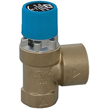 RIEGLER Sicherheitsventil Messing G 1/2 | 10 Bar Ansprechdruck Für Druckluft