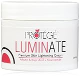 LUMINATE Skin Lightener - Natural Lightening Cream Reduces Dark Spots and Age Spots Uneven Skin Tone Hyperpigmentation with Arbutin and Kojic Acid and Niacinamide (60ml)