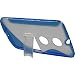 Produktbild PhoneNatic Case für Google Nexus 6 Hülle Silikon blau Aufstellbar Case