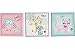 Chad Valley Creature Friends Wall Art - Set of 3.