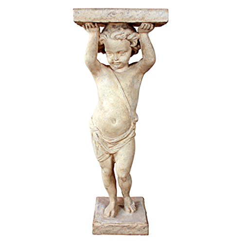 Design Toscano Royal Palace of Caserta Cherub Pedestal