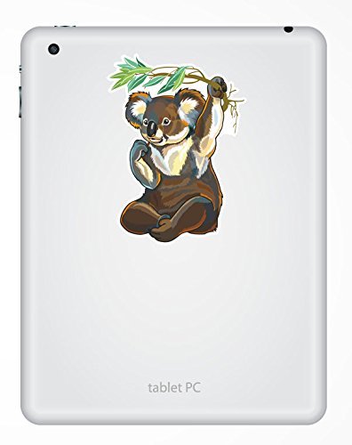 2 x Koala Bär Vinyl Aufkleber Aufkleber Laptop Reise Gepäck Auto Ipad Schild Fun # 4662 – 25cm/250mm Wide - 2