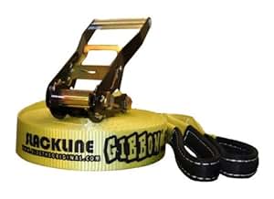 Gibbon Classic JL 01 Set slackline 15 m x 5 cm (Jaune)