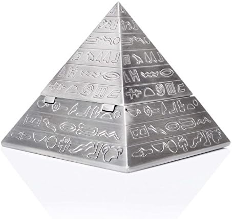 Fashion creative pyramid ashtrays/ vintage carved clamshell ashtray/ European classic decoration gift