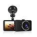 Produktbild Prevently Autokamera Dashcam Auto Dash Camera Auto Kamera Auto-Schlag-Nocken 1080P Volles HD 3 Zoll IPS-Schirm-Videorecorder mit-Sensor (Balck)