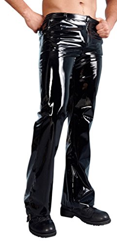 Preisvergleich Produktbild Black Level Lack Herren Hose schwarz L