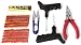 Varshine Premium Tubeless Tyre Puncture Repair Kit (Puntcher Kit + Nose Pliers + Steel Cutter for Strip + Rubber Adhesive + 5 Extra Strips) PT-479 RS.568.00