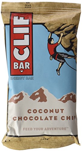 Barrita energética de avena con coco y pepitas de chocolate - CLIF - Caja de 12 uds de 68g (Total: 816g)