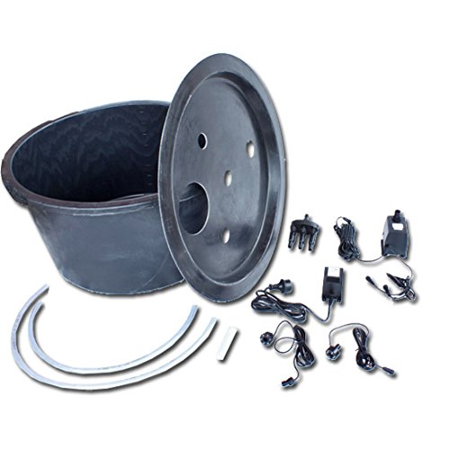 Edelstahl Springbrunnen Yin Yang - 6