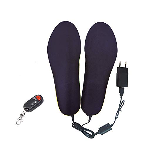 Semelles Chauffantes électriques Rechargeables USB - Pour Chasse, Randonnée, Camping - Tailles 35-46