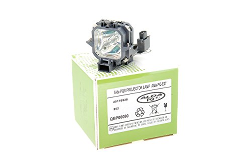 Alda PQ-Premium, Lámpara de proyector para EPSON EMP-54, EMP-54C, EMP-74, EMP-74C, POWERLITE 54C, POWERLITE 74C Proyectores, lámpara con carcasa