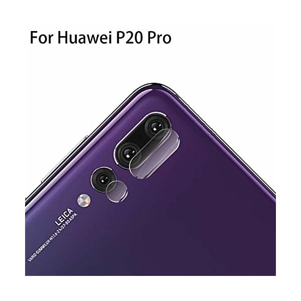 KAIBSEN® Huaiwei P20/P20 Pro lente de la cámara protector Super Clear Ultra 2.5D HD de nuevo lente de la cámara de vidrio templado película cubierta para Huaiwei P20/P20 Pro