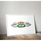 Freunde TV Show Poster, Central Perk Print A3 11.7 x 16.5 Zoll