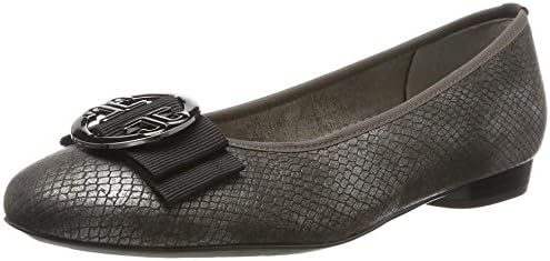 Jenny Pisa, Women’s Closed Ballet Flats, Beige (Taupe, Cana Di Fucile), 5.5 UK (38.5 EU)