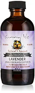 Sunny Isle Lavender Jamaican Black Castor Oil, 4 Oz