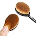 Hosaire Soft 10pcs Toothbrush Shaped Foundation Power Makeup Oval Cream Puff Brushes Set