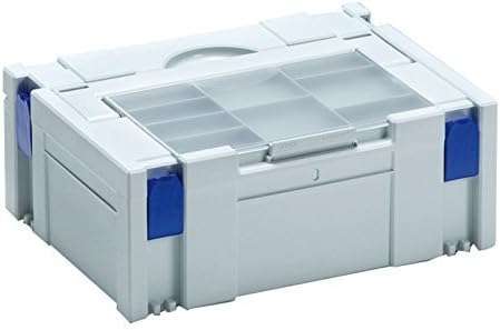 Tanos Systainer With Lid Sorting Tray Size 280000003/Light Grey