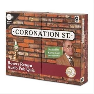 Coronation Street Corrie Rovers Return Audio Pub Quiz Game by Ginger Fox