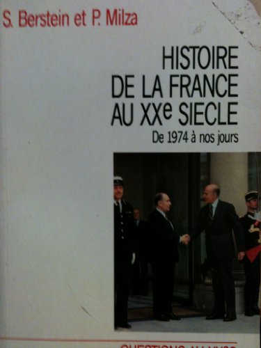 <a href="/node/15564">Histoire de la France au XXe siècle, De 1974 à nos jours</a>