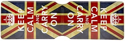 Keep Calm Carry On Oyster Card Holder with Union Jack