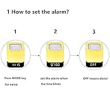 Nachttischlampe, S7 SEVEN Bluetooth-Lautsprecher Berührungssensor Atmosphere Beleuchtung Dimmbar RGB Farbwechsel Nachtlicht mit Musik-Player, Wecker Intelligente Voice-Erinnerung - 3