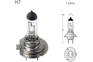 PERALINE Ampoule H7 12 Volt 55W Culot PX26D Feu de Croisement Feu de Route - 806