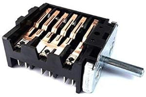 VESTEL Genuine Oven Selector Switch (32009052) for Bush, Statesman, Logik, Servis, Electriq, Russell Hobbs (Model numbers in listing)