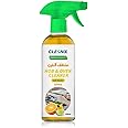 LAZER CLEANIX - Oven & hob cleaner 500ml fast acting, for Cooktop, stainless stove, glass top stove, removes burnt on spills (especially oil & carbon) and dried on food. Easy clean with silky shine.