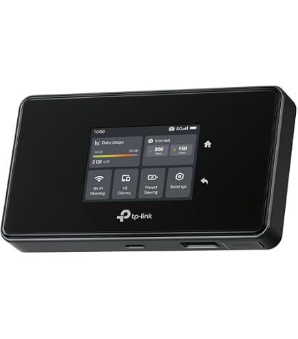 Woodward Digital Wall Mount For TP-Link M7350 Mobile Router – Black, Made In UK
