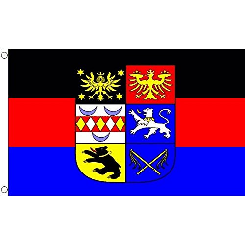 FLAGGE OSTFRIESLAND 150x90cm - OOSTFREESLAND FAHNE 90 x 150 cm - flaggen AZ FLAG Top Qualität