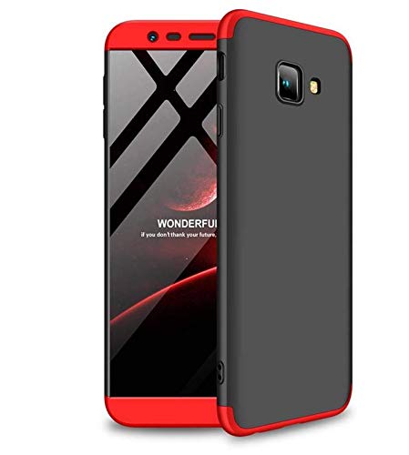 Helix GKK Case for Samsung Galaxy J4 Plus - Red and Black