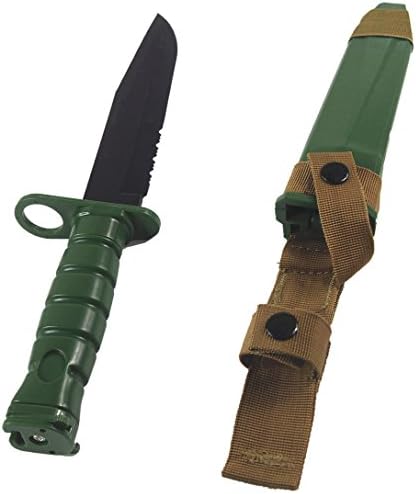 Wwman M10 soft plastic production 36CM tactical dagger movie props knife animation bayonet (M10-OD)
