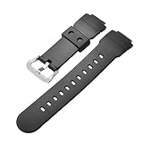 Meijunter Ersatz Resin Uhrenarmband Uhrarmband Gurt Armband Band Watchband für Casio G-Shock AW-582-1A AW-582C AW-582C-4A