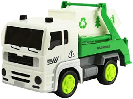 NEEDRA Sanitation Car Toys Truck Imaginative Play Toy for Improving Fine Toys for Kids (A)