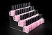AIMEILI 4 Trays Acrylic Cosmetic & Nail Polish Display Stand Holder
