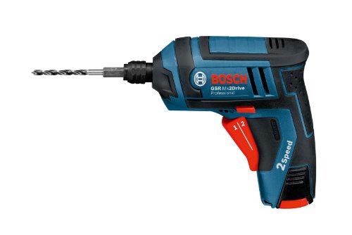 Bosch Professional GSR Mx2Drive - Atornillador a batería (2 baterías x 1,3 Ah, 3,6V, en maletín)