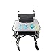 Produktbild GuoYc Rollstuhl Tablett Rollstuhl Tisch Laptop Tablett Tisch mit Getränkehalter Kinderstuhl universal manuell Elektrorollstuhl Senioren