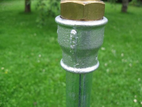 VYRSA VYR 65 KOMPLETT-SET Schwinghebelregner / Rasensprenger + Stativ + Zubehör (Kreisregner) - 5