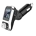 Price comparison product image FM Transmitter, Wireless Bluetooth Handsfree Car Connector with USB 5V Charger(3.1A), TF Card Slot/USB Flash Drive Port(up to 32GB), 3.5mm Audio Port, 1.44 Inch Display for Smartphones