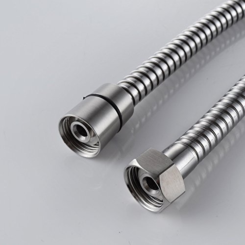 KES Massiv Edelstahl Spülbrause Bidet Brause mit Wandhalterung und Schlauch, Geschliffen, LP950-2 - 7