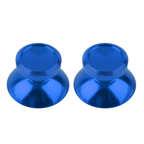 MITE Benutzerdefinierte Metall Thumbsticks Analog Thumbsticks für Sony Dual Shock Controller PS4 Auf Lager (Blue)