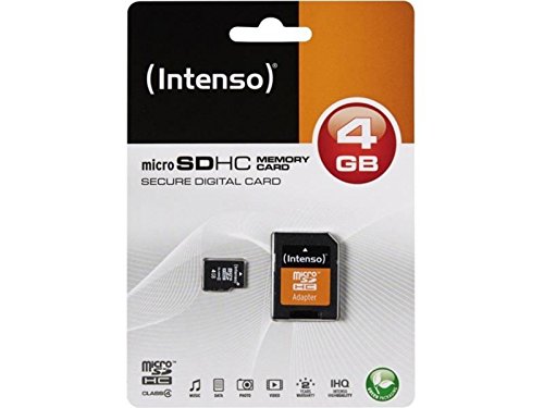 4 GB Micro SDHC Speicherkarte Intenso Class 4 für Samsung Galaxy Note3 Note 3 N9005 , Samsung Galaxy S2 I9100 , Samsung Galaxy Star Express S2 Plus , Samsung Galaxy A3 A5 A7 , Samsung Galaxy Ace Duos Ace 2 Wave 3 , Samsung Galaxy Note Edge S5 Mini S3 Neo , Samsung Galaxy Ace 3 Star Express , Samsung Galaxy Beam Wave 3 Wave M Wave Y , Samsung Galaxy S4 I9505 , Samsung Galaxy S3 I9300 , Samsung Galaxy Note2 Note 2 N7100 , Samsung Galaxy S5 , Samsung Galaxy S4 mini I9190 I9195 , Samsung Galaxy Note1 Note 1 N7000 , Samsung Galaxy S1 I9000 , Samsung Galaxy S3 mini I8190 , Samsung Galaxy Note 4 S5 mini S3 Neo , Samsung Galaxy Ace 3 LTE S4 Active , Samsung Galaxy K Zoom S4 Zoom S4 Active , Samsung Galaxy S2 Plus S3 LTE Aktiv S , Samsung Galaxy Ace Bio E7 E5 Star 2 , Sony Xperia Tipo Dual Z3 Compact Z3 , Sony Xperia Z Z1 Go Z2 V M J Z Ultra , Sony Xperia Z1 Compact Acro S E1 TX , Sony Xperia Z Active Micro M2 Z1 Compact , Sony Xperia Acro S Z3 Compact E1 TX X10 , LG KP500 Optimus 4X HD G3 G Pro 2 , LG Optimus G2 mini , Nokia 515 301 701 500 700 , Nokia Lumia 730 530 830 735 530 635 630 , Nokia C2-06 C2-03 C2-02 C2-01 , Nokia Lumia 625 720 520 620 820 532 435 , Motorola Moto E Razr I Razr Maxx HD , Motorola Razr HD Razr M