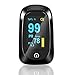 Price comparison product image Pulse Oximeter,Hizek 3 in 1 Pulse Oximeter Fingertip for Adult and Children with SpO2 Pulse Oximeter,Pulse Rate,Perfusion Index,Heart Rate Monitor with Lanyard,Automatic Shutdown and Fast Reading