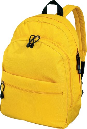 CENTRIX 'TREND' RUCKSACK BACKPACK - 11 GREAT COLOURS (YELLOW)