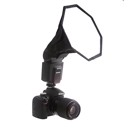 Neewer Kit de Softbox Diffuseur de Flash Studio Inclut 15x20 Centim  tres 6x8 Pouces Softbox Carr   et 15 Centim  tres 6 Pouces Softbox Octogonal avec Etui deTransport pour Canon 580EX II  600EX-RT Nikon SB600 SB800 Neewer TT560  TT680  TT850