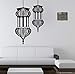 Produktbild Qbbes Wertvolle Islamische Vintage Art Lampen Wandaufkleber Wohnzimmer Dekorative Vinyl Wandtattoo 43X67Cm